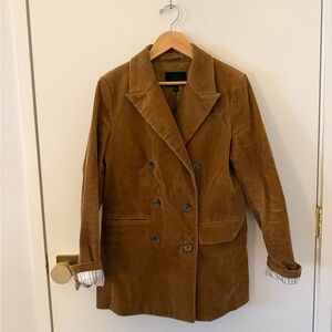 Banana Republic Corduroy Double-Breasted Blazer
